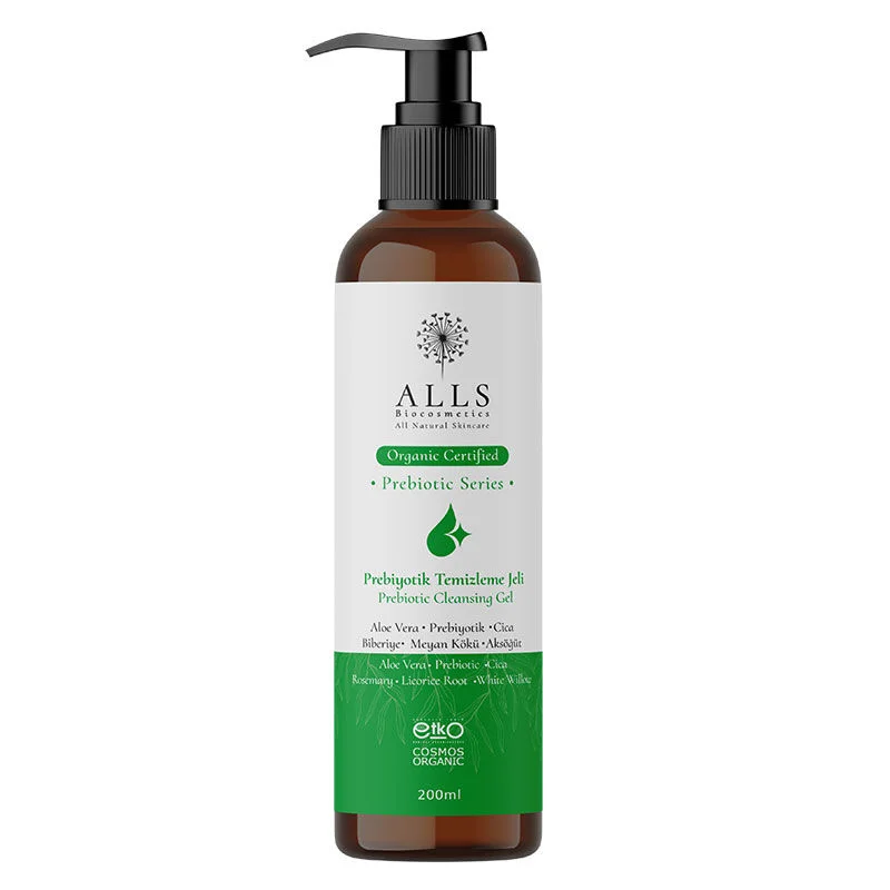 Alls Biocosmetics Organic Prebiotic Cleansing Gel 200 ml