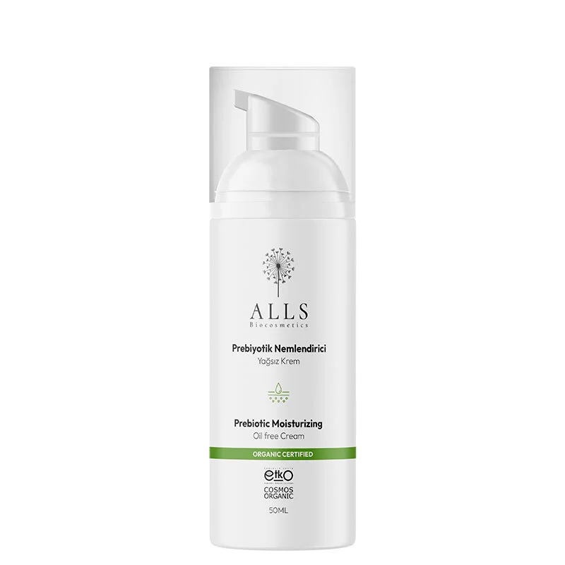 Alls Biocosmetics Organic Prebiotic Oil-free Moisturizing Cream 50 ml