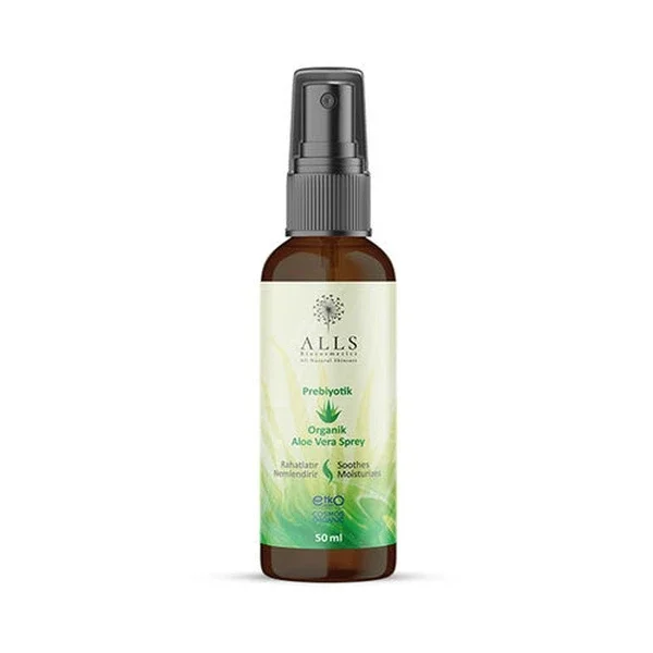 Alls Biocosmetics Organic Prebiotic Aloe Vera Spray 50 ml