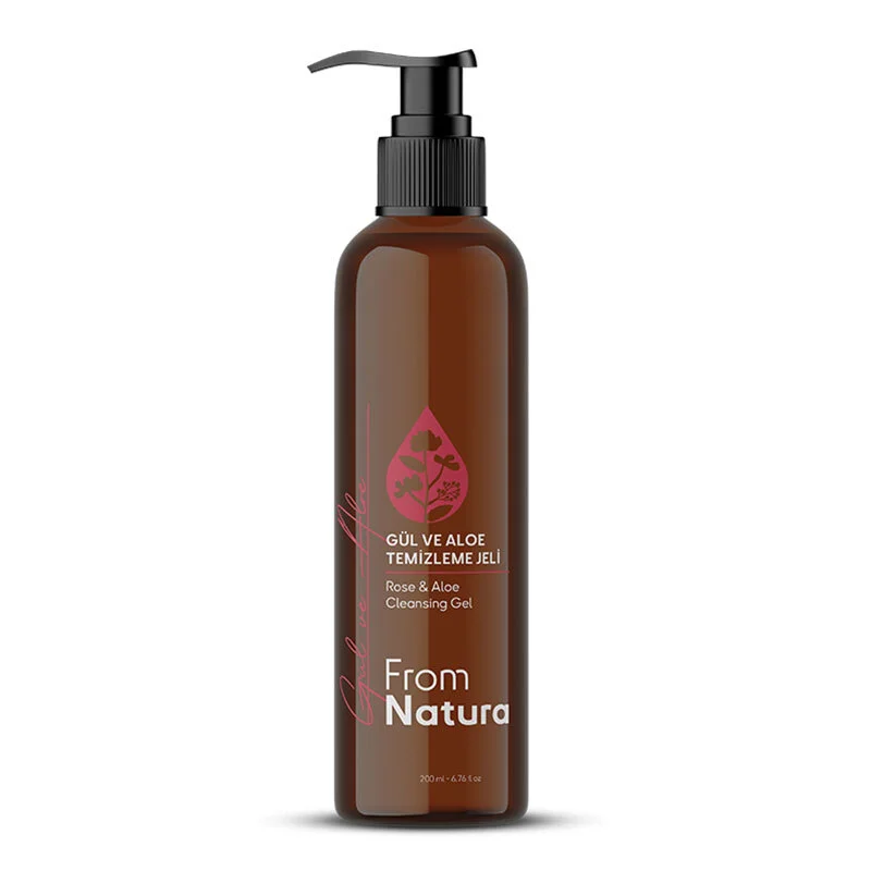 From Natura Aloe Rose Reinigungs-Gel - 200ml