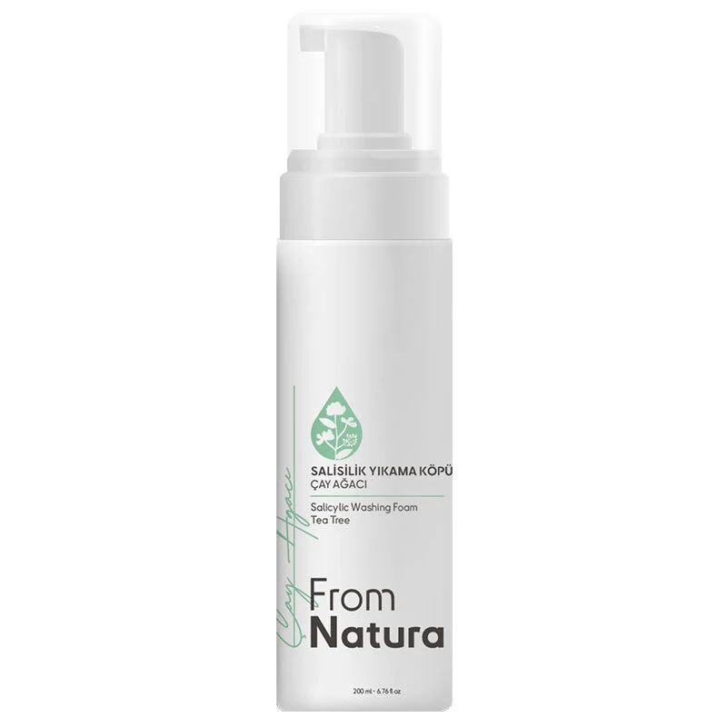 From Natura Tea Tree &amp; Salicylic Acid Washing Foam 200 ml
