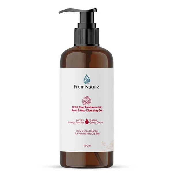 From Natura Rose Aloe Cleansing Gel 500 ml