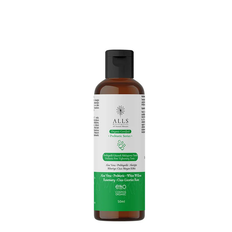 Alls Biocosmetics Organic Prebiotic Pore Tightening Toner 50 ml