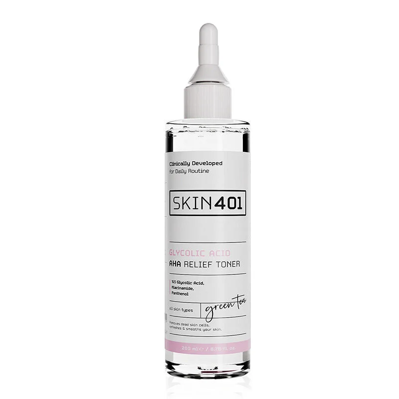 Skin401 AHA Relief Toner mit Glykolsäure 200ml