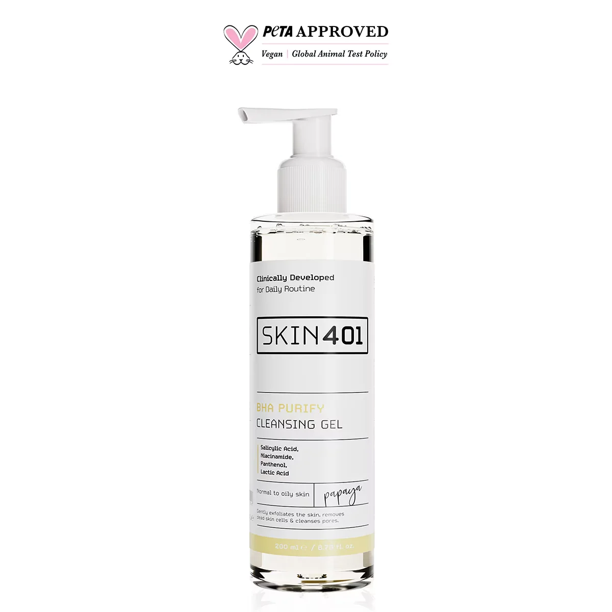 Skin401 bha Purify Cleansing Gel 200 ml