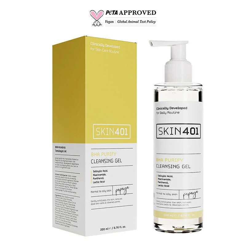 Гель для умывания Skin401 BHA Purify 200 мл