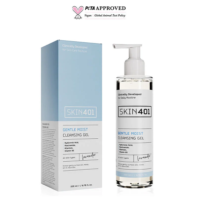 Skin401 Sanftes Feuchtigkeitsreinigungs-Gel - Hydratisierend 200 ml