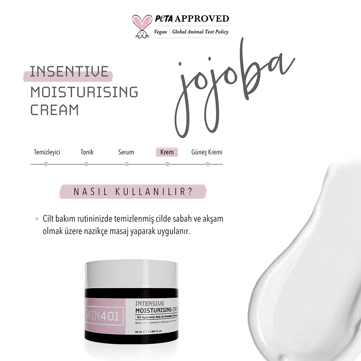 Интенсивный увлажняющий крем Skin401 50 мл