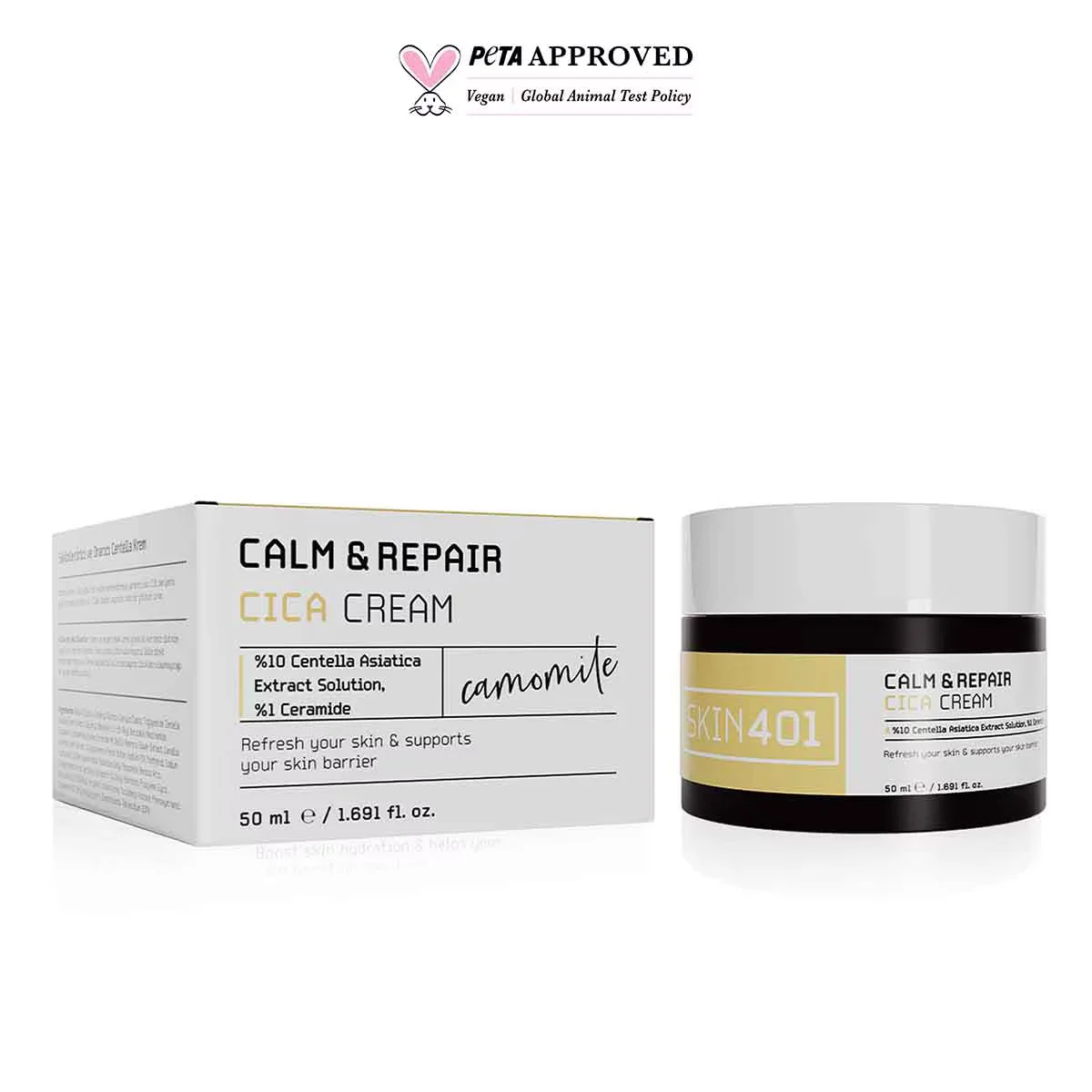 Крем для кожи Skin401 Calm and Repair Cica 50 мл