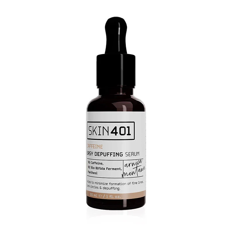 Сыворотка для уменьшения отечности Skin401 с кофеином 30 мл