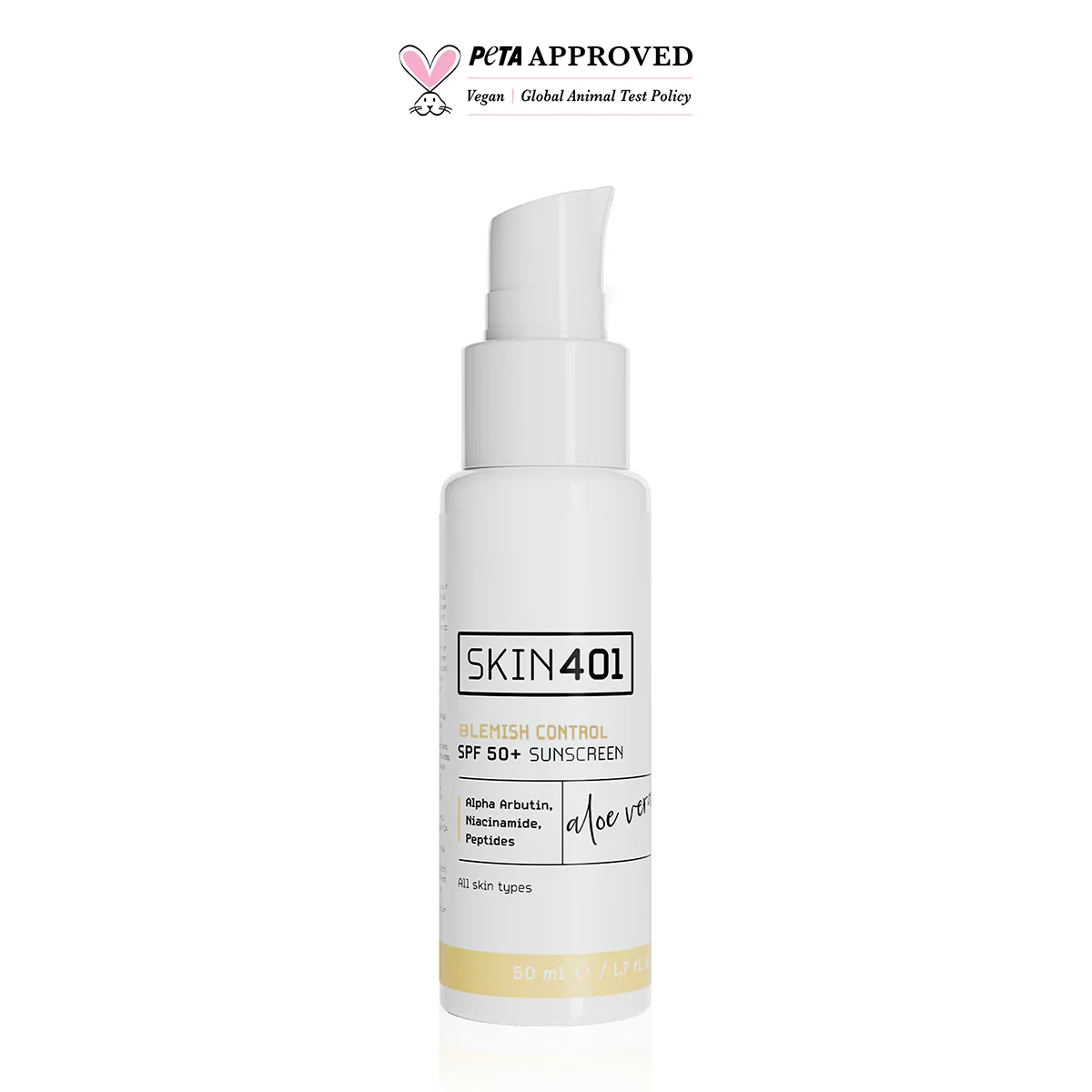 Skin401 blemish Control Spf+50 sunscreen 50 ml