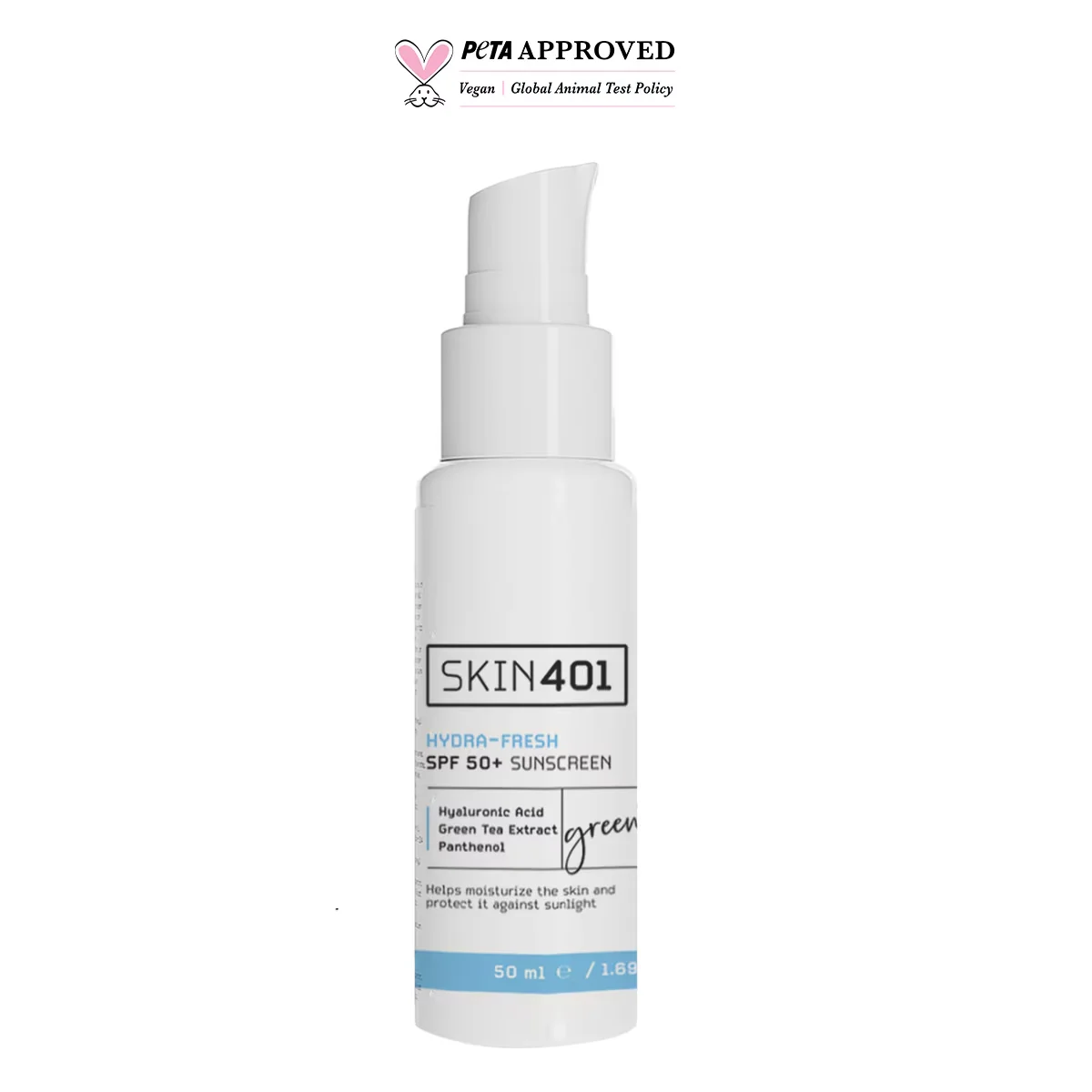 Skin401 spf 50 hydra Fresh Moisturizing Refreshing Sun Cream 50 ml
