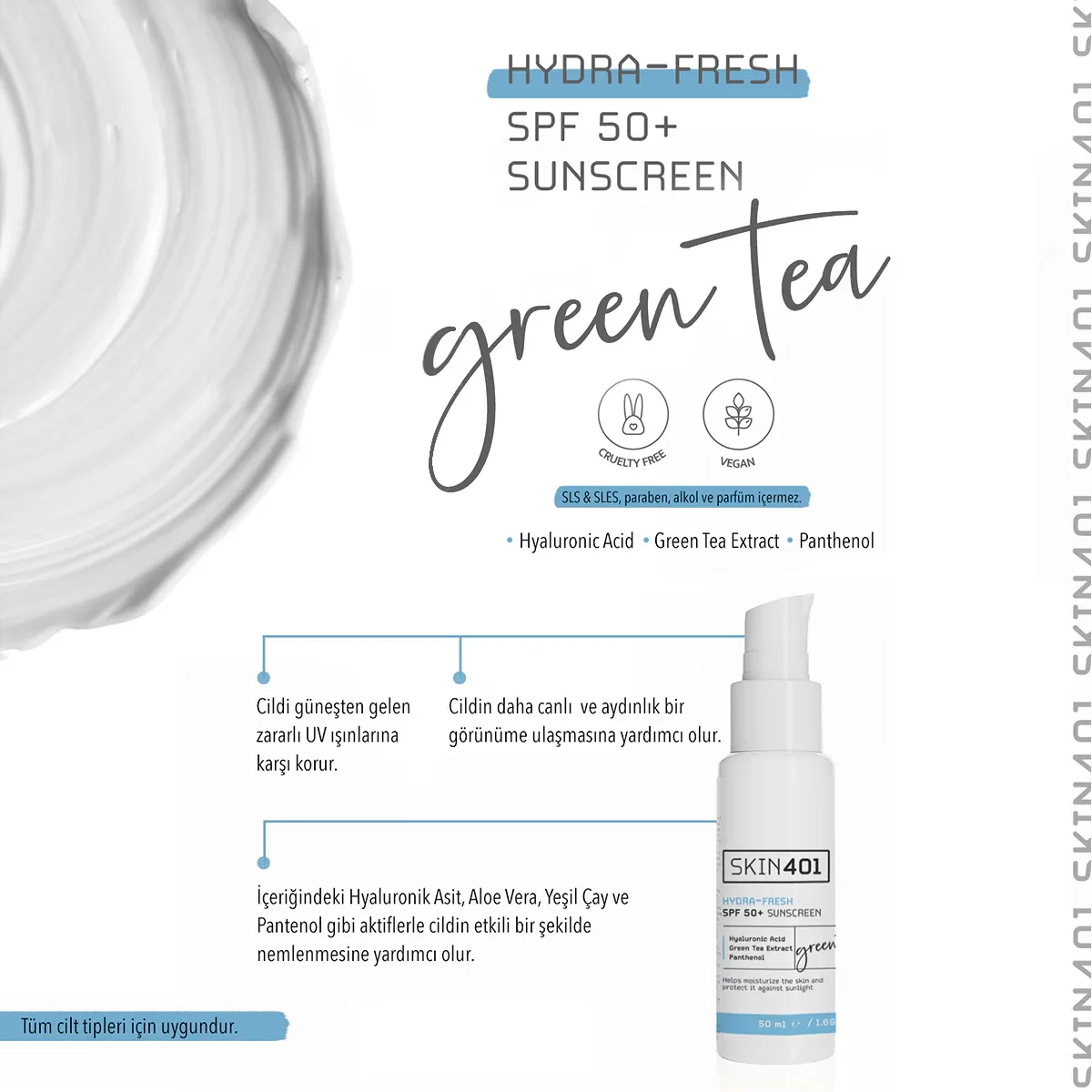 Солнцезащитный крем увлажняющий Skin401 SPF 50 50 мл