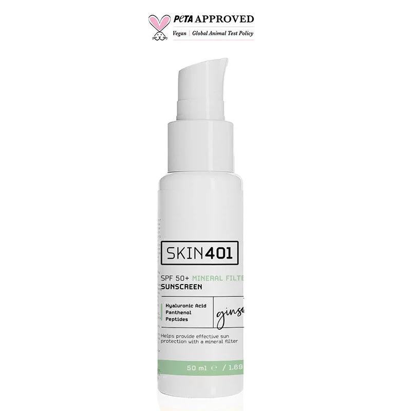Skin401 SPF 50+ Mineral Sonnencreme - 50ml