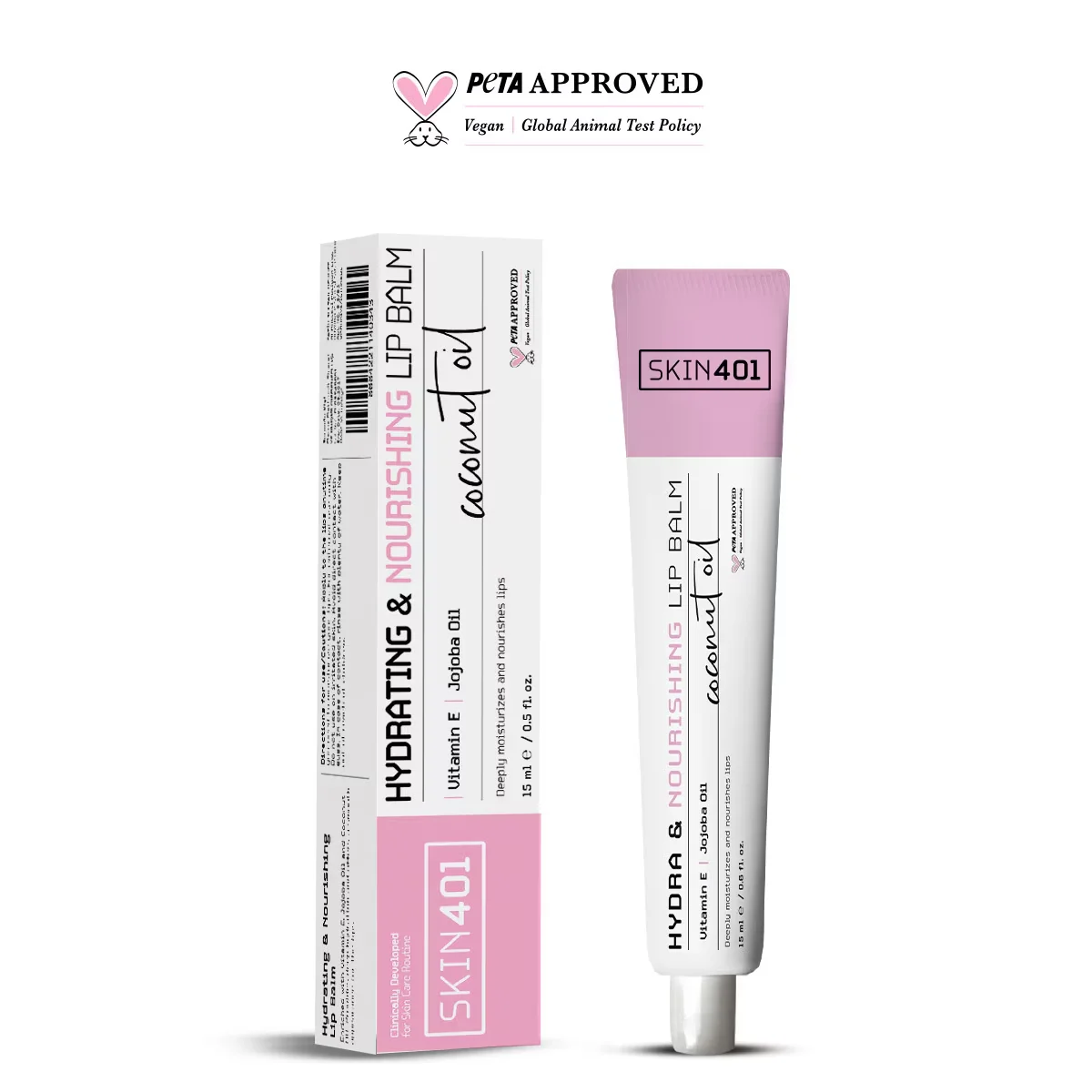 Skin401 مرطب ومغذي للشفاه من سكين401، 15 مل