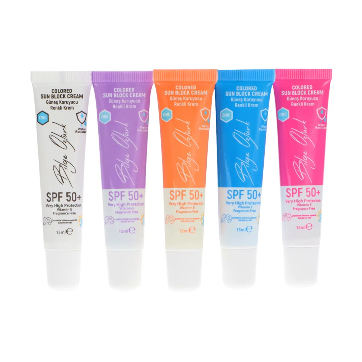 Bilge Öztürk Tinted Sunscreen Cream White Spf50 15 ml