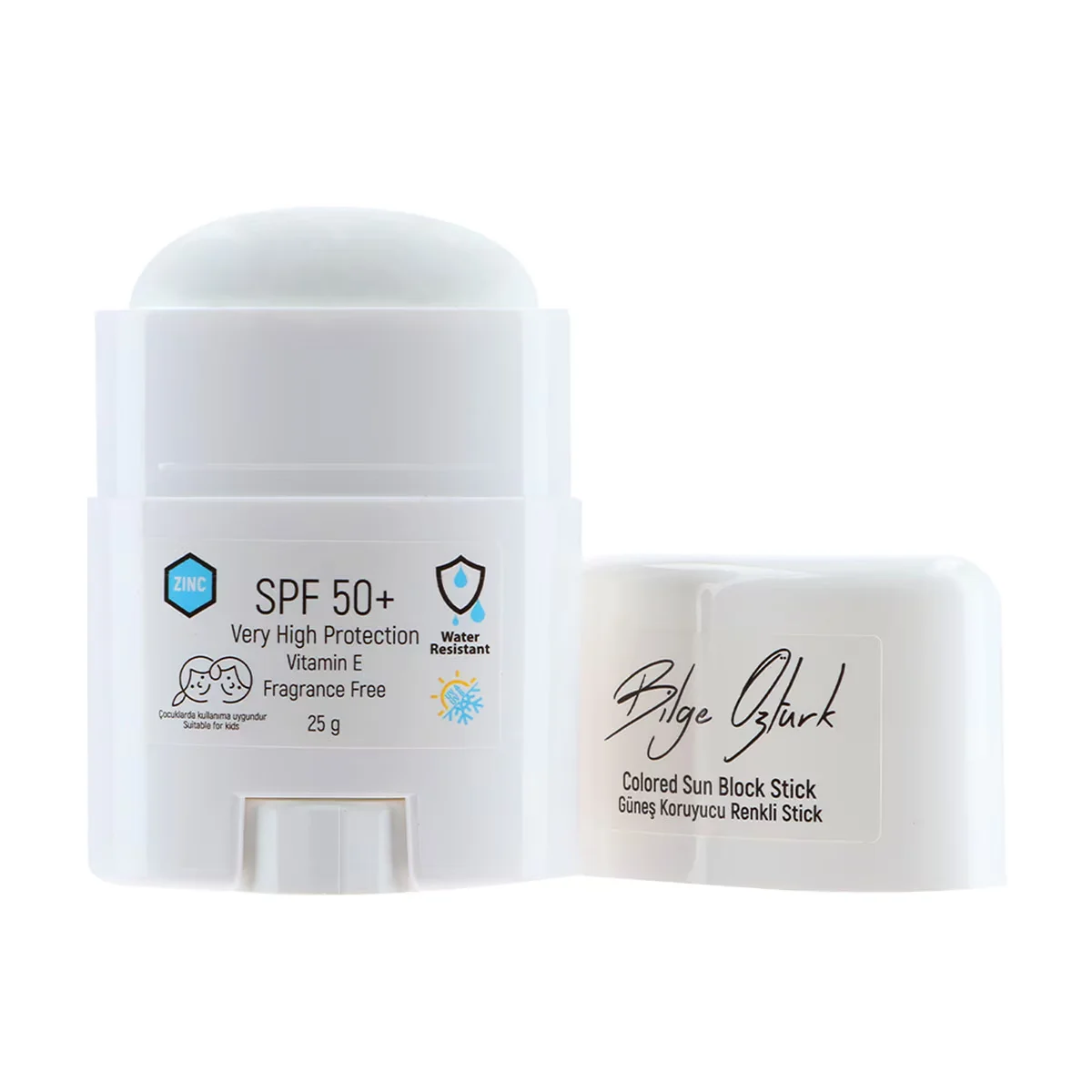Bilge Öztürk Colored Sunscreen Stick White Spf50 25 gr