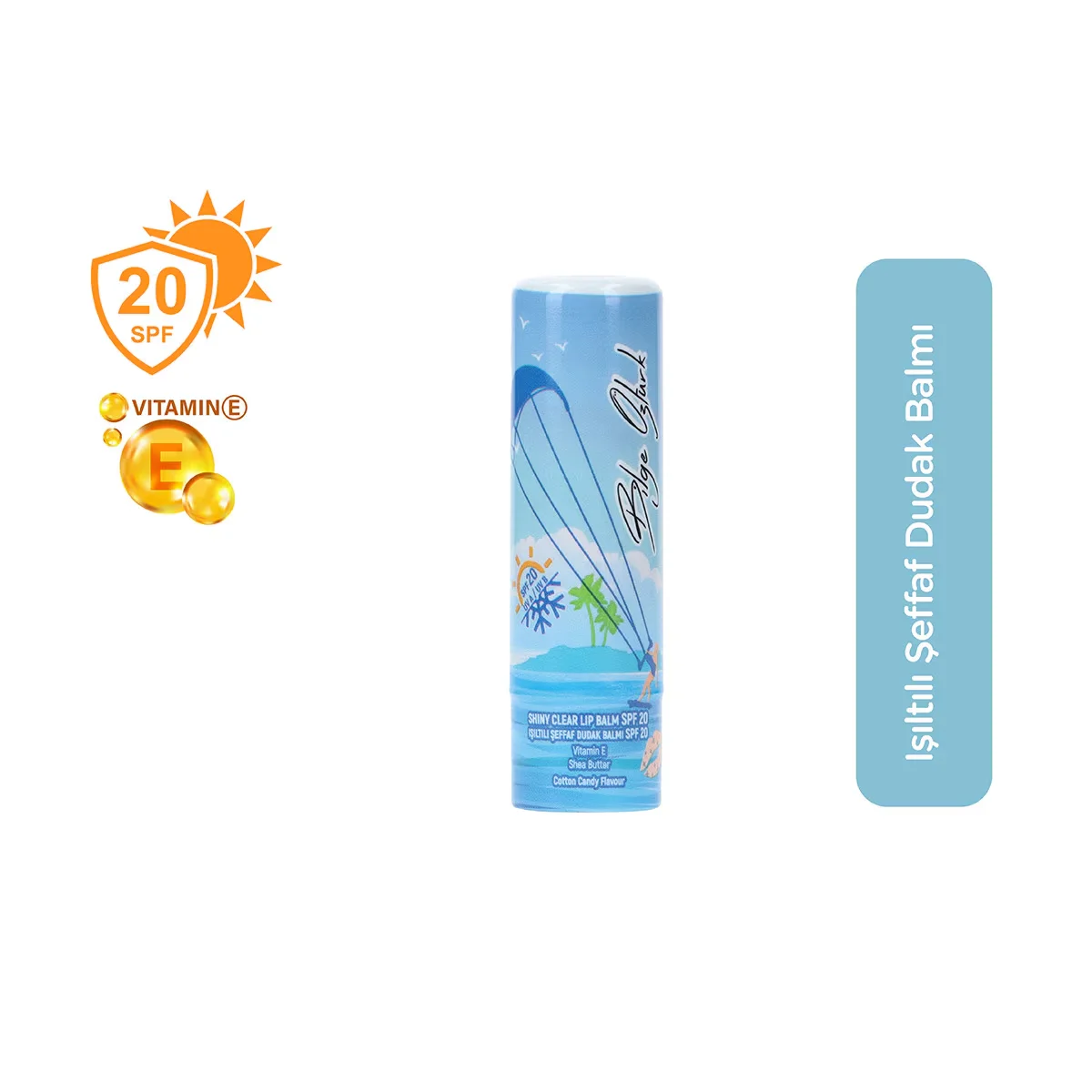 Bilge Öztürk Shining Lip Balm Transparent Spf20 5 g