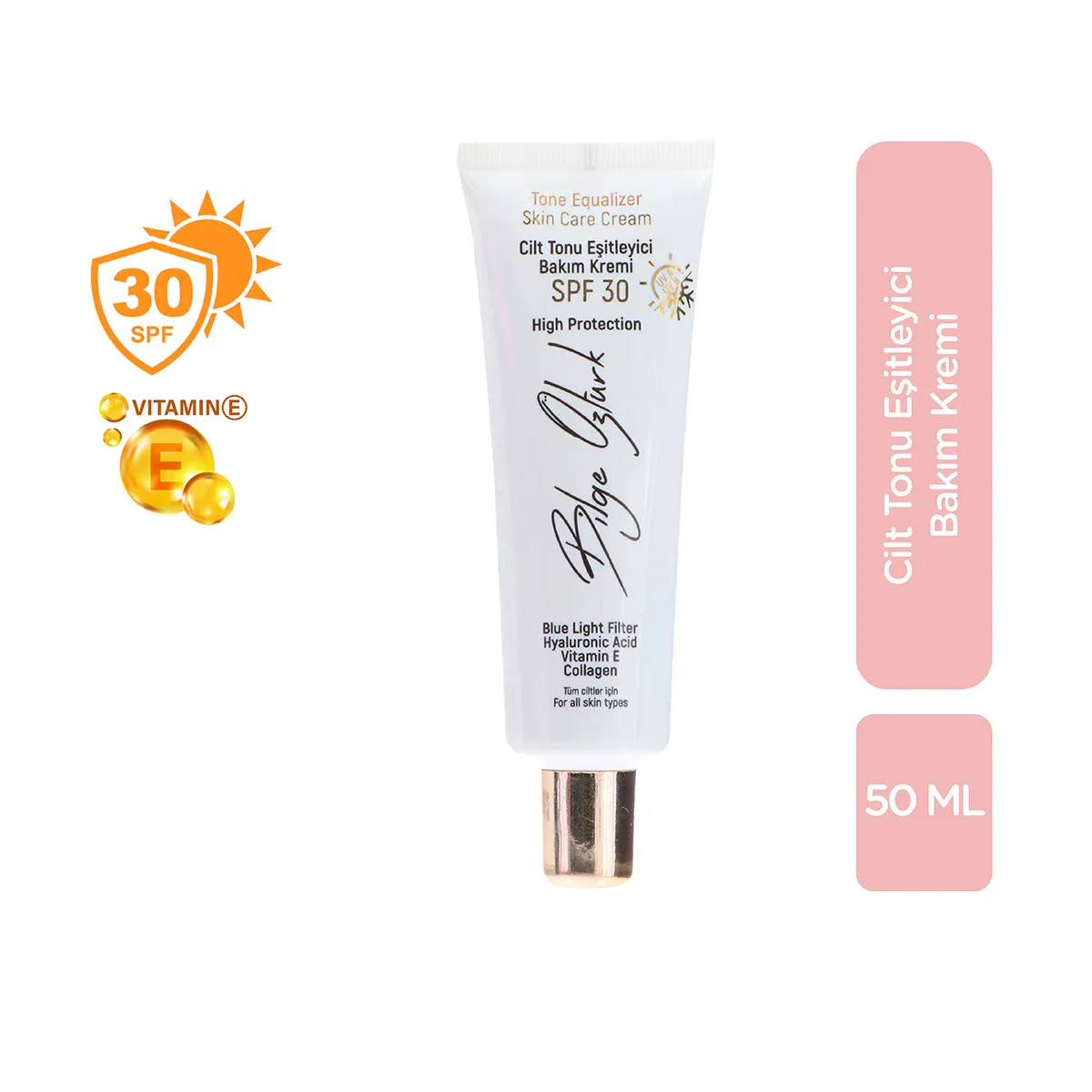 Bilge Öztürk Tone Equalizing Care Cream Spf30 50 ml