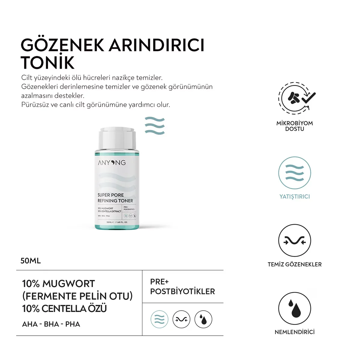 Anyong Anti-Akne &amp; Porenverfeinerndes Hautpflege-Set