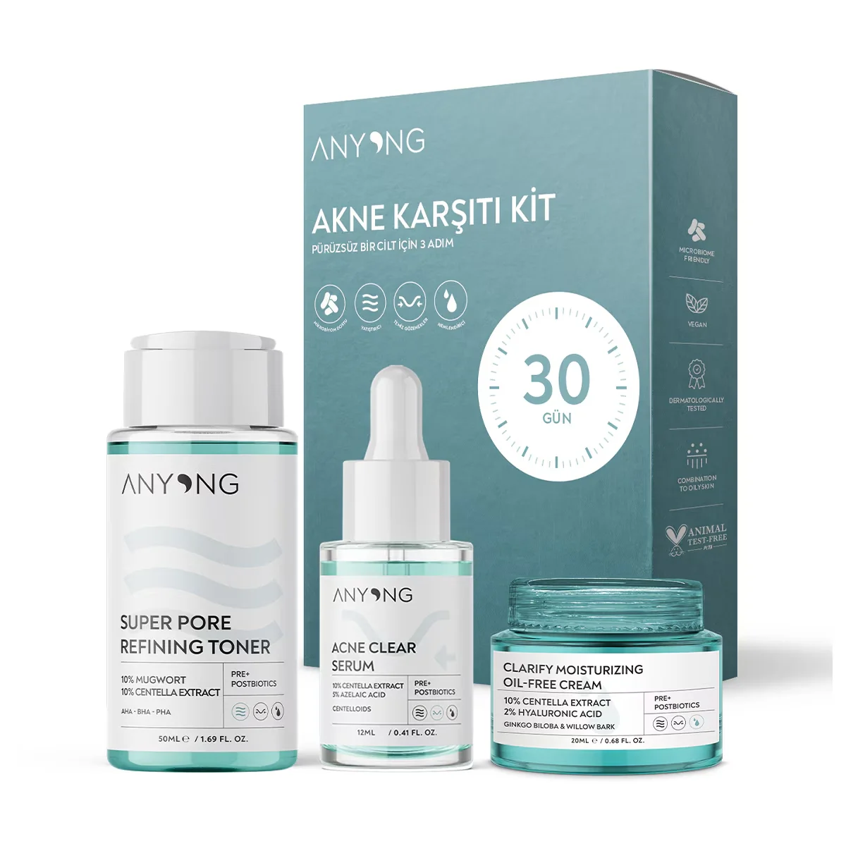 Anyong Anti-Acne and Anti-Pore Kit 1 pcs