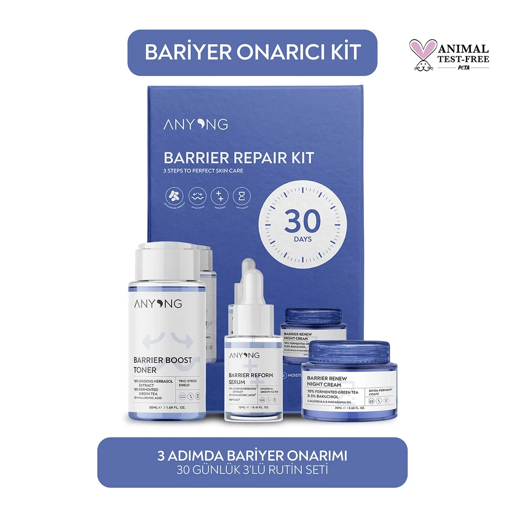 Anyong Barrier Reparaturset: Ginseng &amp; Hyaluronsäure Hautpflege