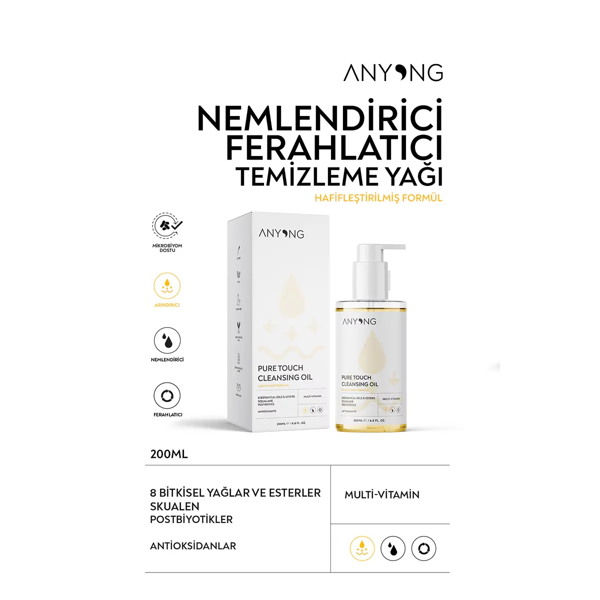 Anyong Cleansing Oil Pure Touch 150 ml