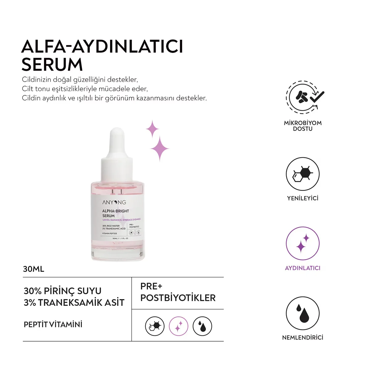 Сыворотка Anyong Alpha Bright 30 мл