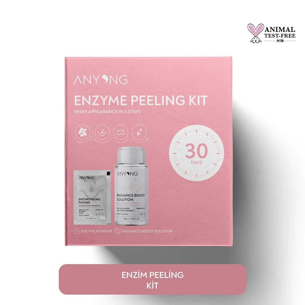 Anyong Enzym-Peeling-Set - Tiefenreinigung &amp; Aufhellung 50ml