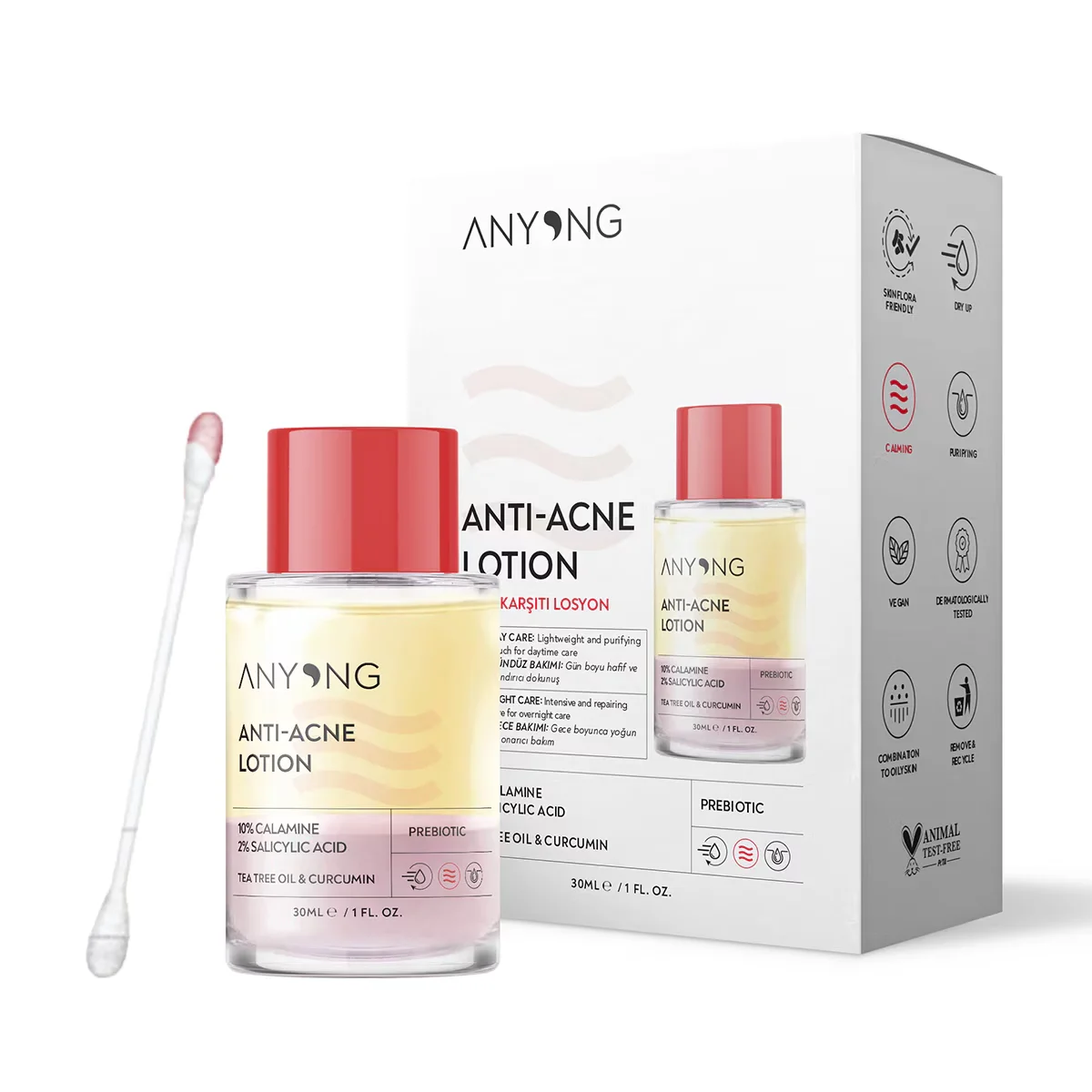 Anyong لوشن أنيونج المضاد لحب الشباب 30 مل