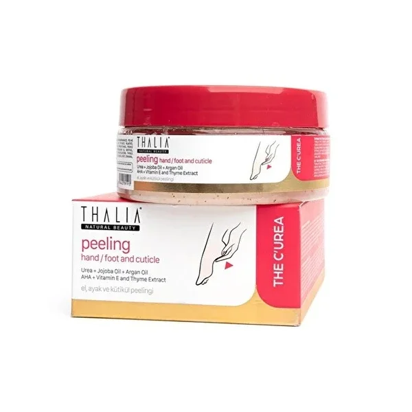 Thalia Natural Beauty Hand & Foot Cuticle Care Peeling Repairing with Urea & Jojoba Oil 200 gr