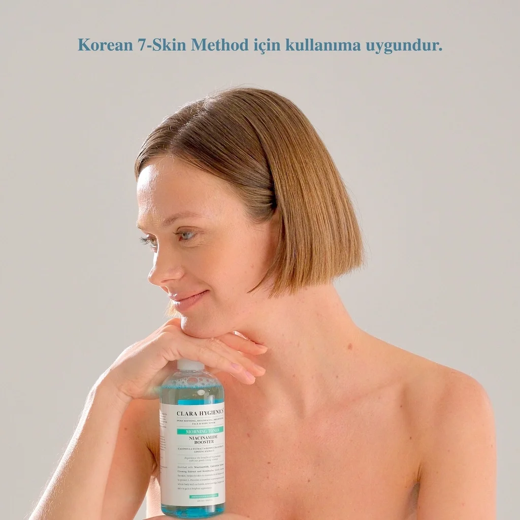Тонер для лица и тела с ниацинамидом Clara Hygienics 400 мл