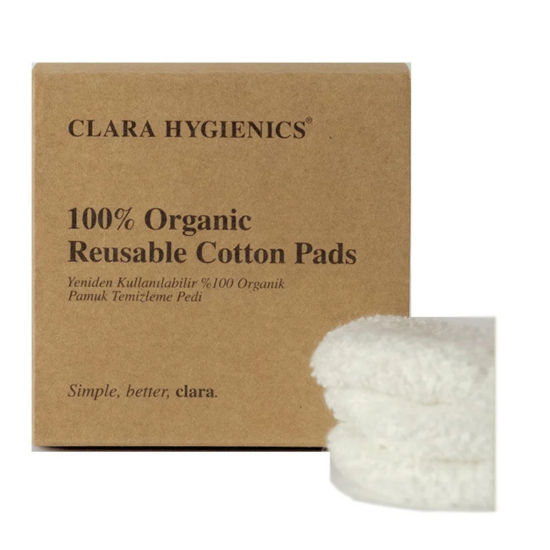 Clara Hygienics Reusable Make-up Remover Pad 3 pcs