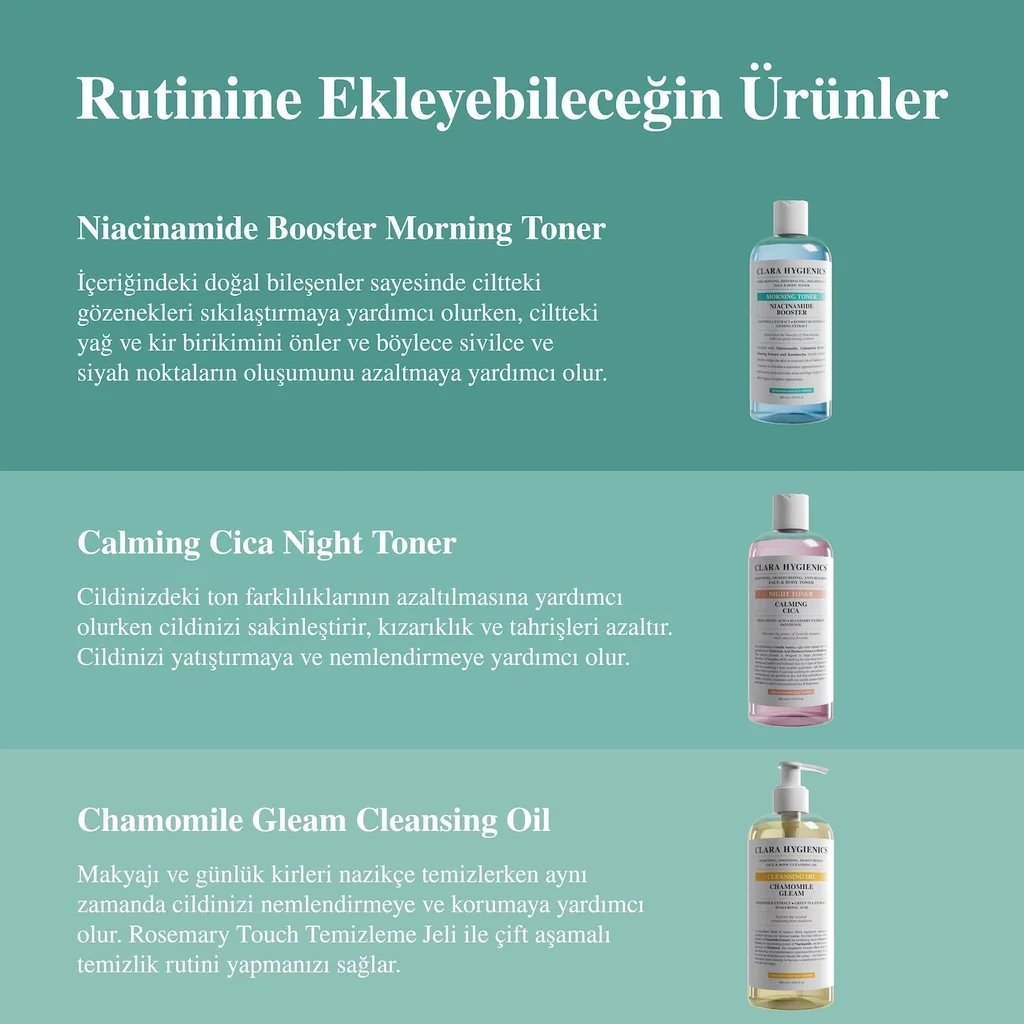 Clara Hygienics Rosmarin PHA Gesichtsreinigungs-Gel 400 ml
