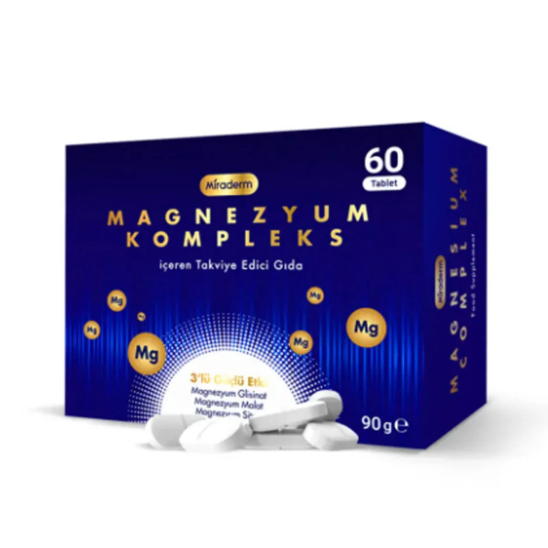 Miraderm Magnesium Complex Containing Supplementary Food 60 tablets