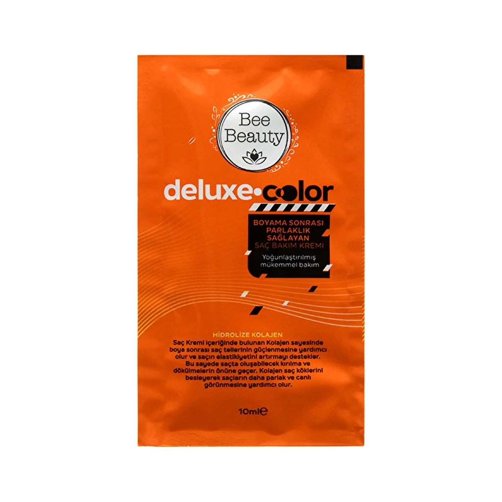 Bee Beauty Deluxe Color Kit Hair Dye 7.1 ashy Auburn