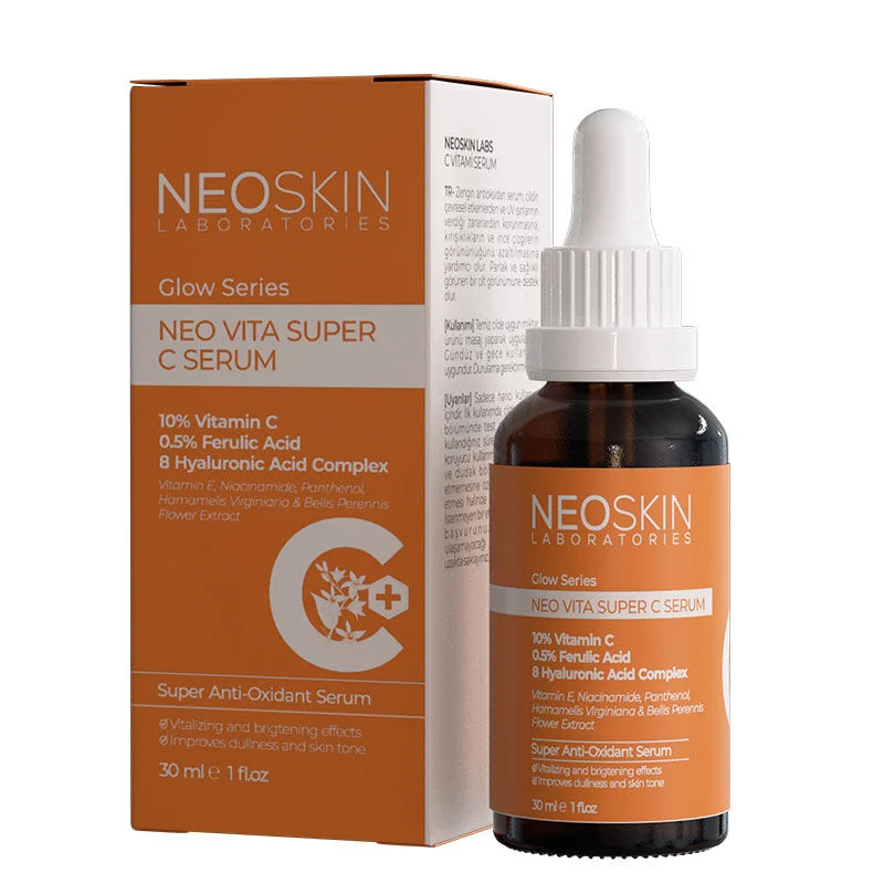 Neoskin نيوسكين نيو فيتا سوبر سي سيروم سيروم فيتامين سي 30 مل