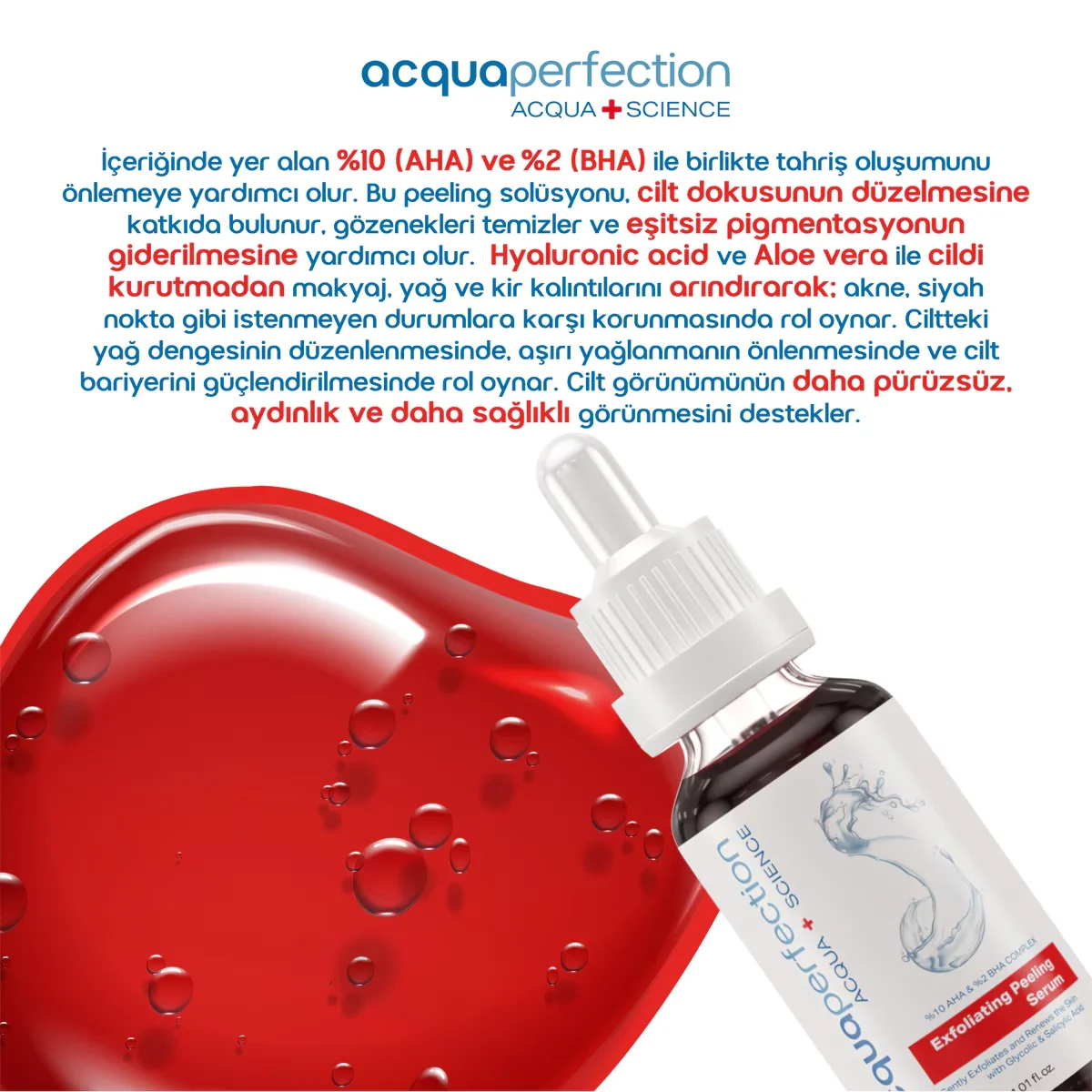 Acqua Perfection سيروم أكوا بيرفيكشن لتقشير البشرة وتجديدها وموازنة لونها 30 مل