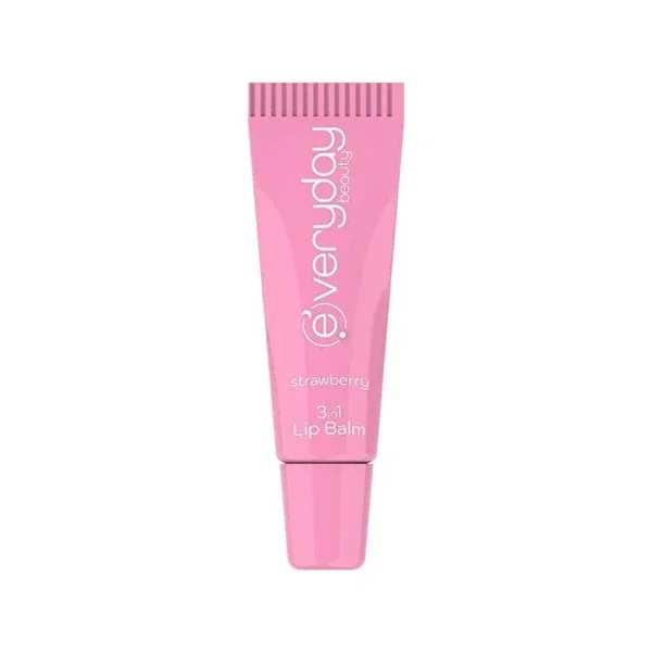 Everyday Beauty Strawberry Lip Balm Trio - Moisturizing Care