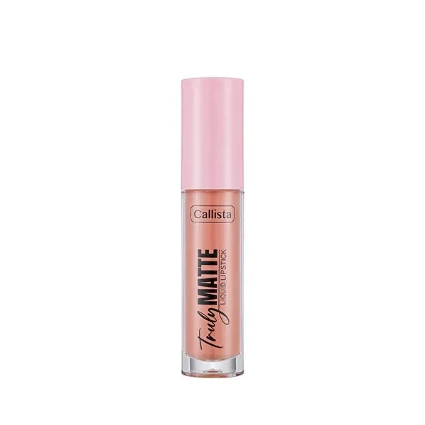 Callista Truly Matte Liquid Lipstick Matte Liquid Lipstick 401 Barely There Nude 1 pcs