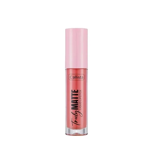 Callista Truly Matte Liquid Lipstick Matte Liquid Lipstick 404 Blushing Pink Pink 1 pcs