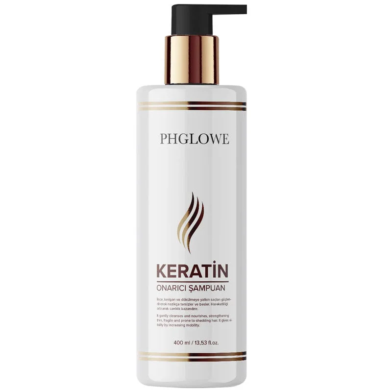 Ph Glowe Keratin Repair Shampoo 400 ml