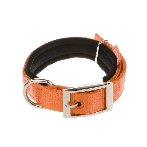 Doca Soft Texture Orange Woven Neck Collar 40 cm DP35-01504