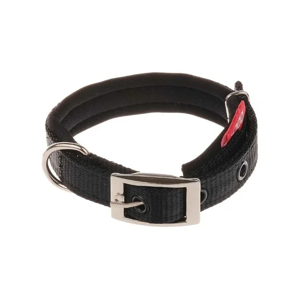 Doca Woven Fabric Soft Texture Black Neck Collar 45 cm Dp35-01509