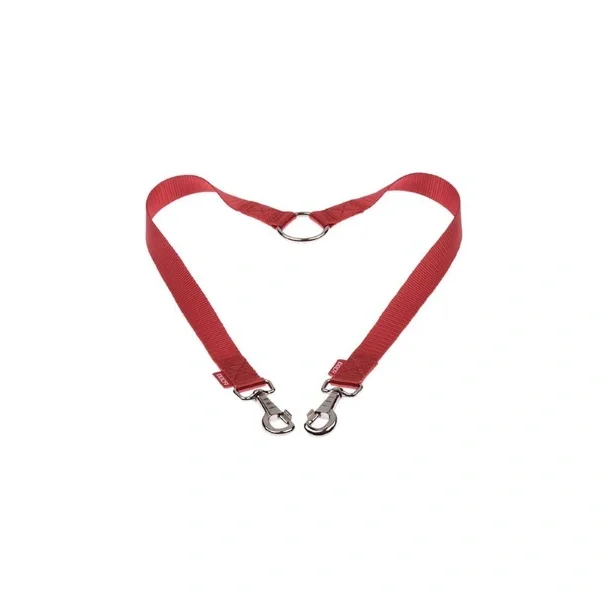 Doca Woven Fabric Double Red Travel Strap Dp35-02575
