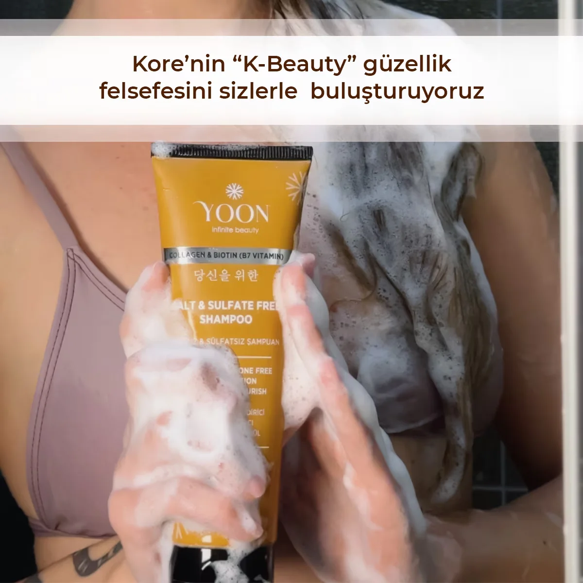 Yoon Collagen Biotin B7 moisturizing Vegan Shampoo 250 ml