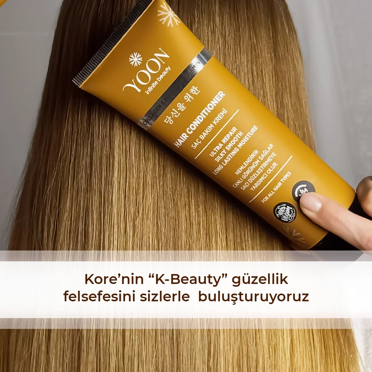 Yoon Biotin B7 & Collagen Moisturizing Nourishing And Repairing Vegan Hair Care Cream 200 ml