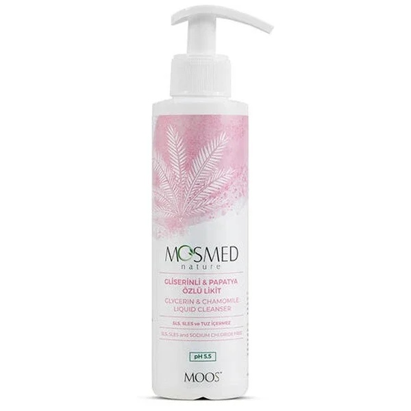 Moos Glycerin & Chamomile Extract Liquid Face Wash Gel For Sensitive Skin 200 ml