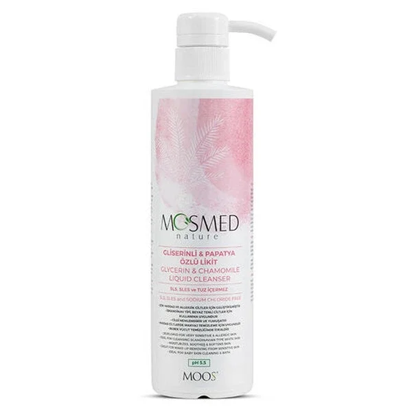 Moos Ph 5.5 glycerin And Chamomile Extract Liquid 400 ml