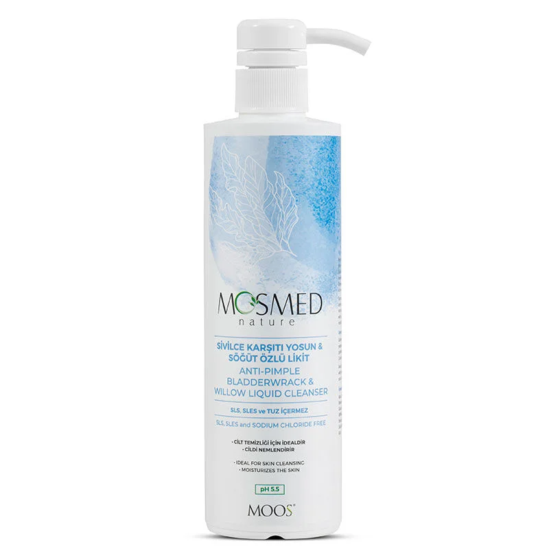 Moos Mosmed Liquid Cleanser For Irregular Skin With Moss And Willow Extract 400 ml
